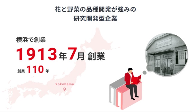 サカタのタネ(1377)事業内容